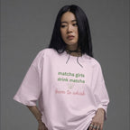 "born to whisk" Oversized Boxy Tee