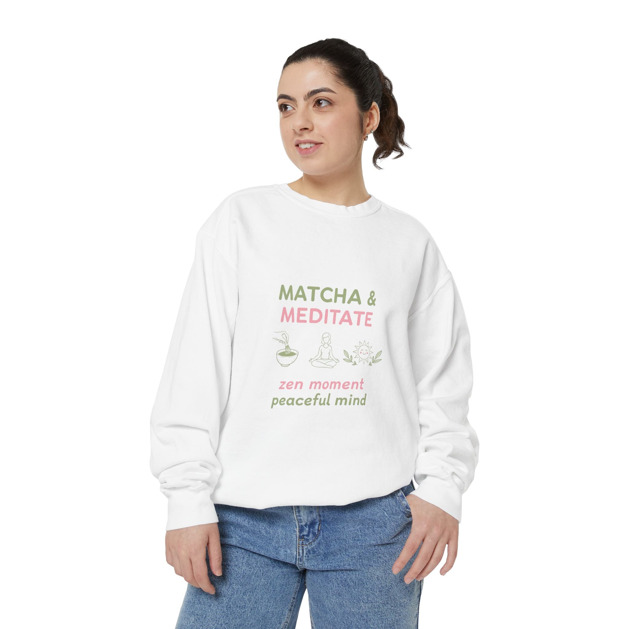 Meditate & Matcha Sweatshirt
