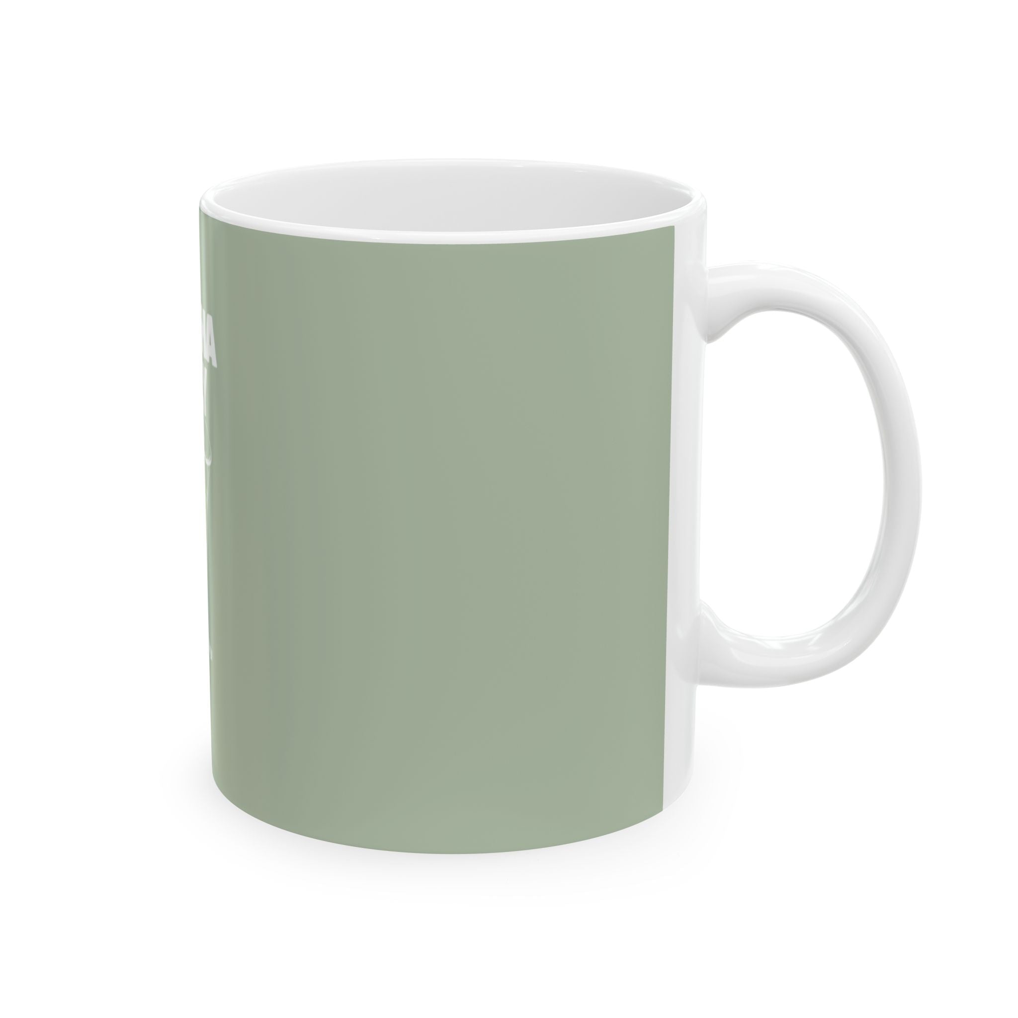 'Matcha Daily' Green Tea Cup (11oz & 15oz)