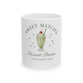 Sweet Matcha Dessert Dream Ceramic Mug