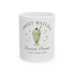 Sweet Matcha Dessert Dream Ceramic Mug