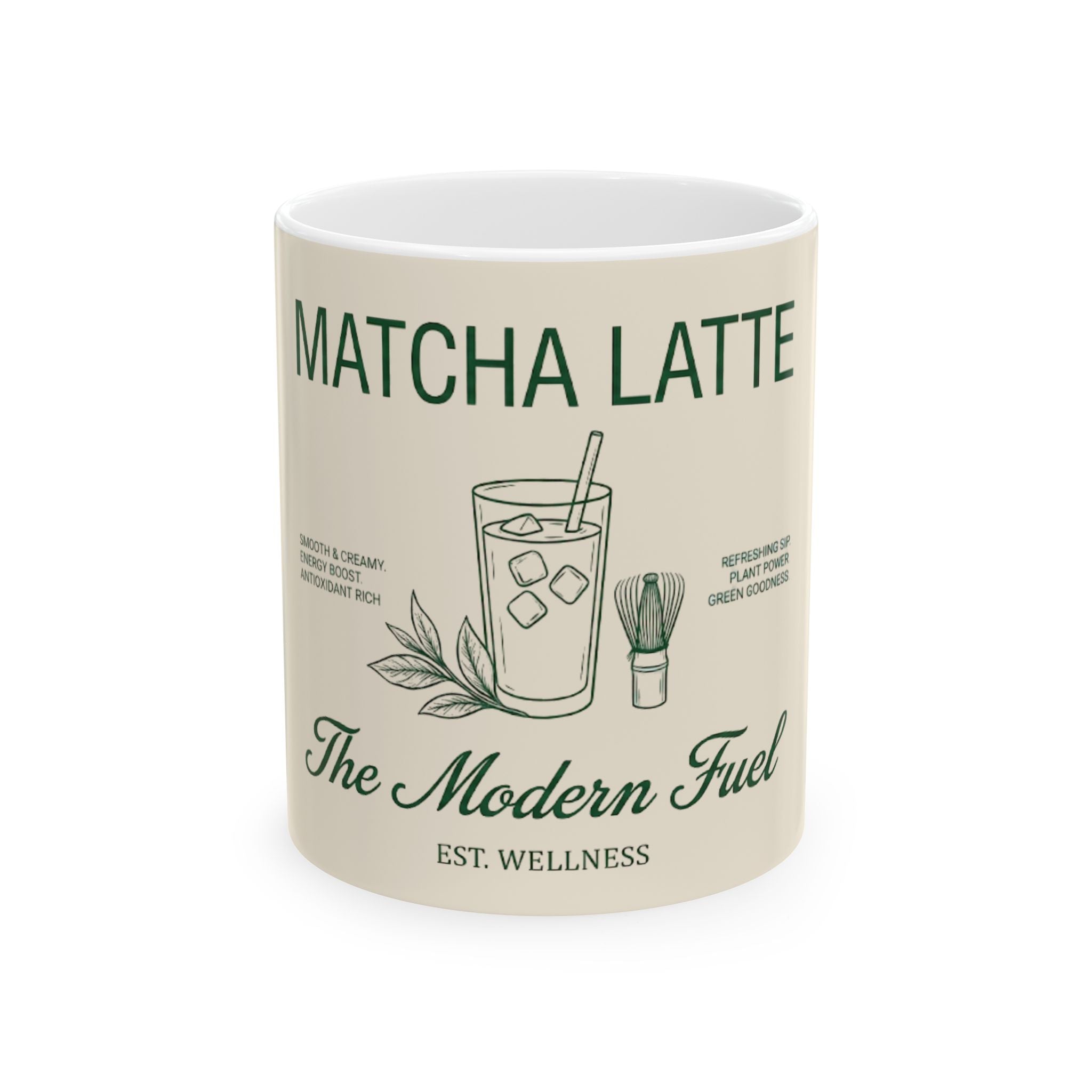 "The Modern Fuel" Wellness Coffee Cup (11oz/15oz)