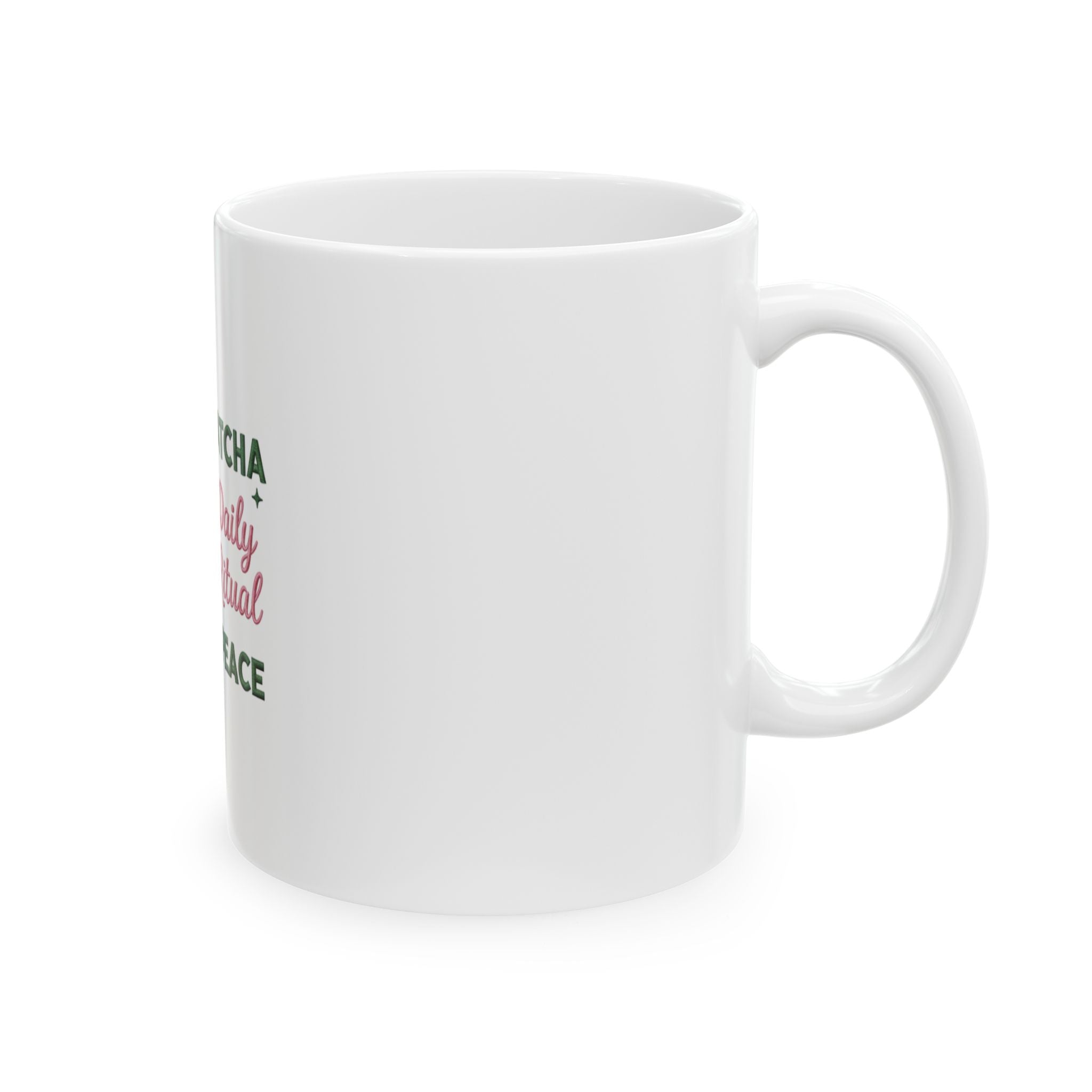 Matcha Daily Ritual Ceramic Mug
