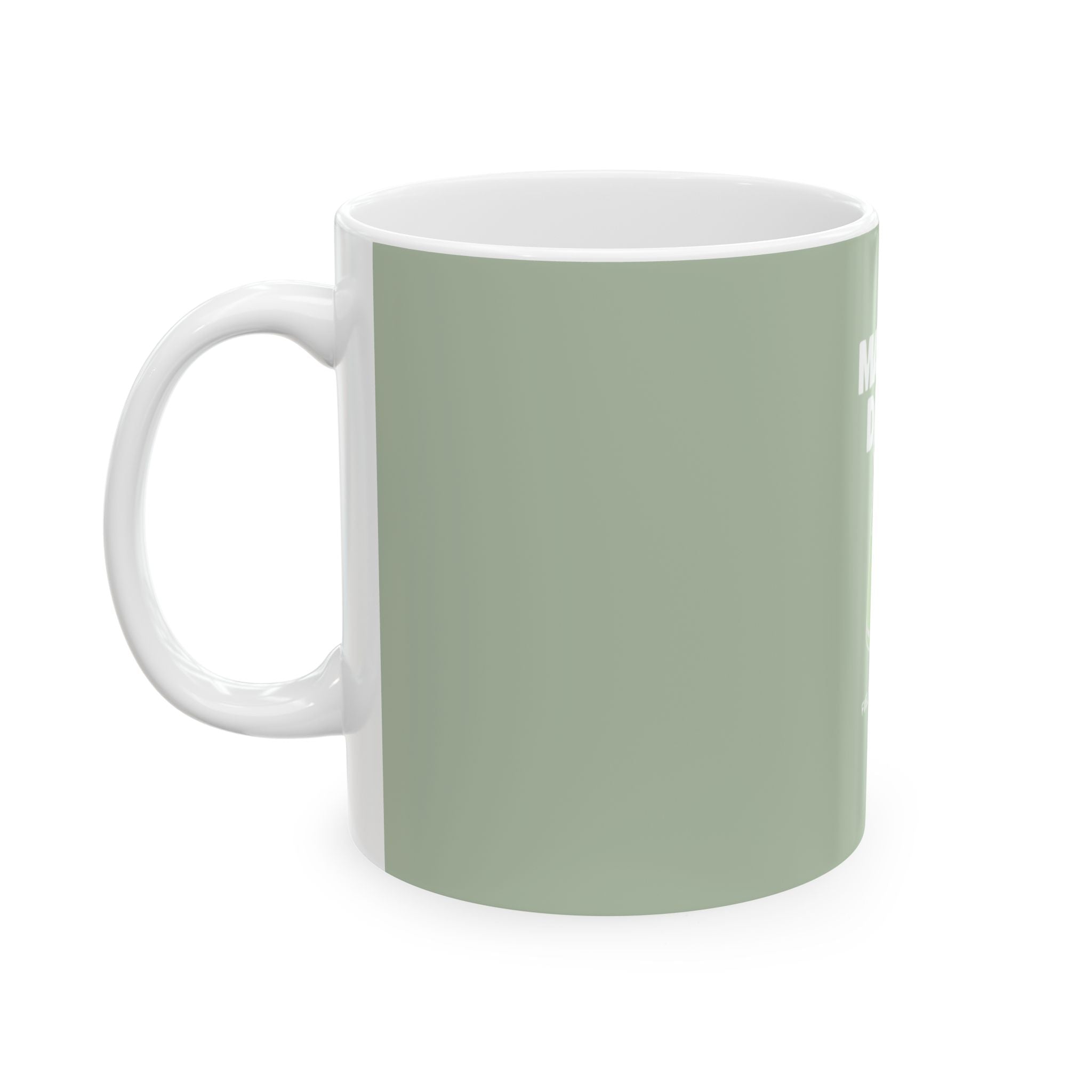 'Matcha Daily' Green Tea Cup (11oz & 15oz)