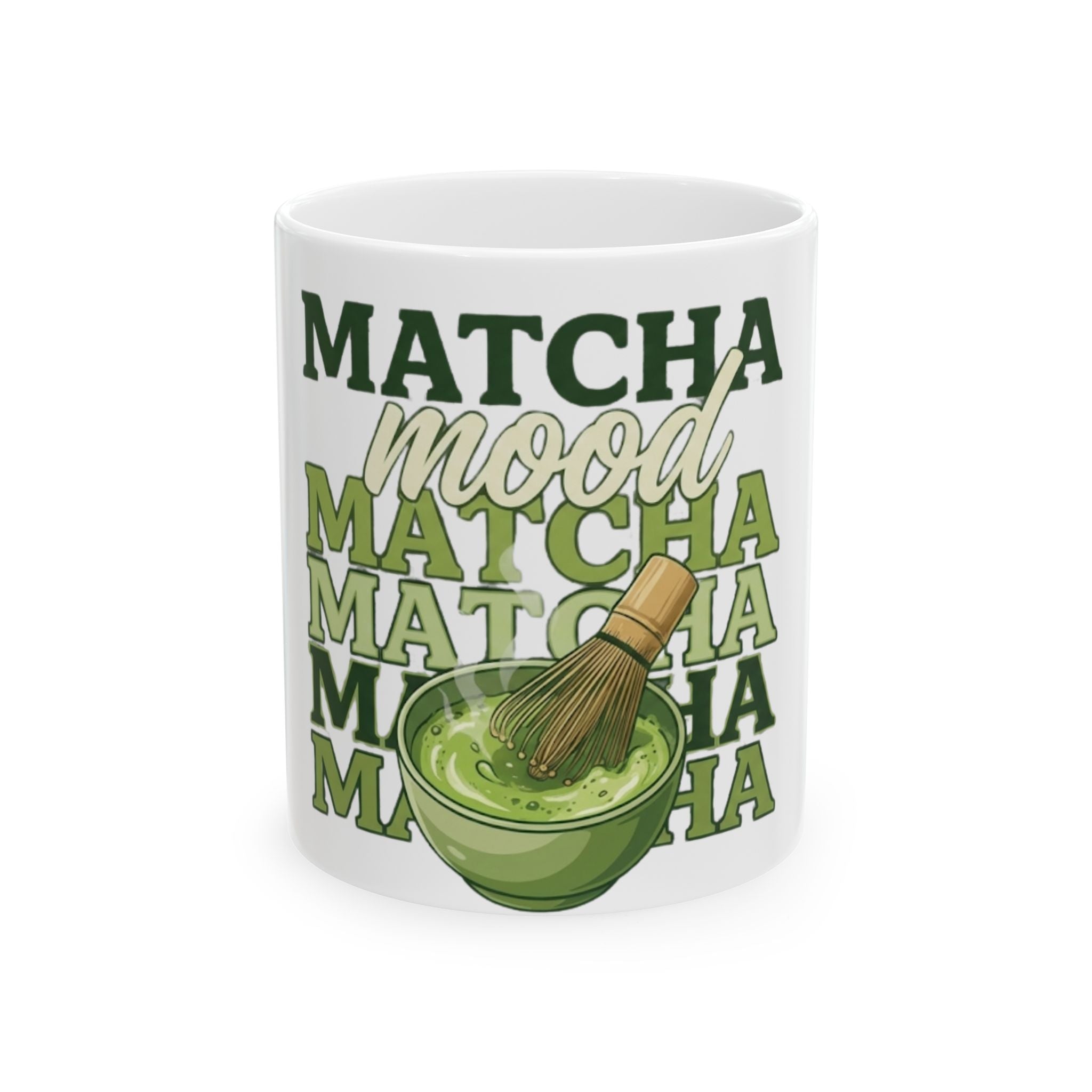 Matcha Mood Ceramic Mug