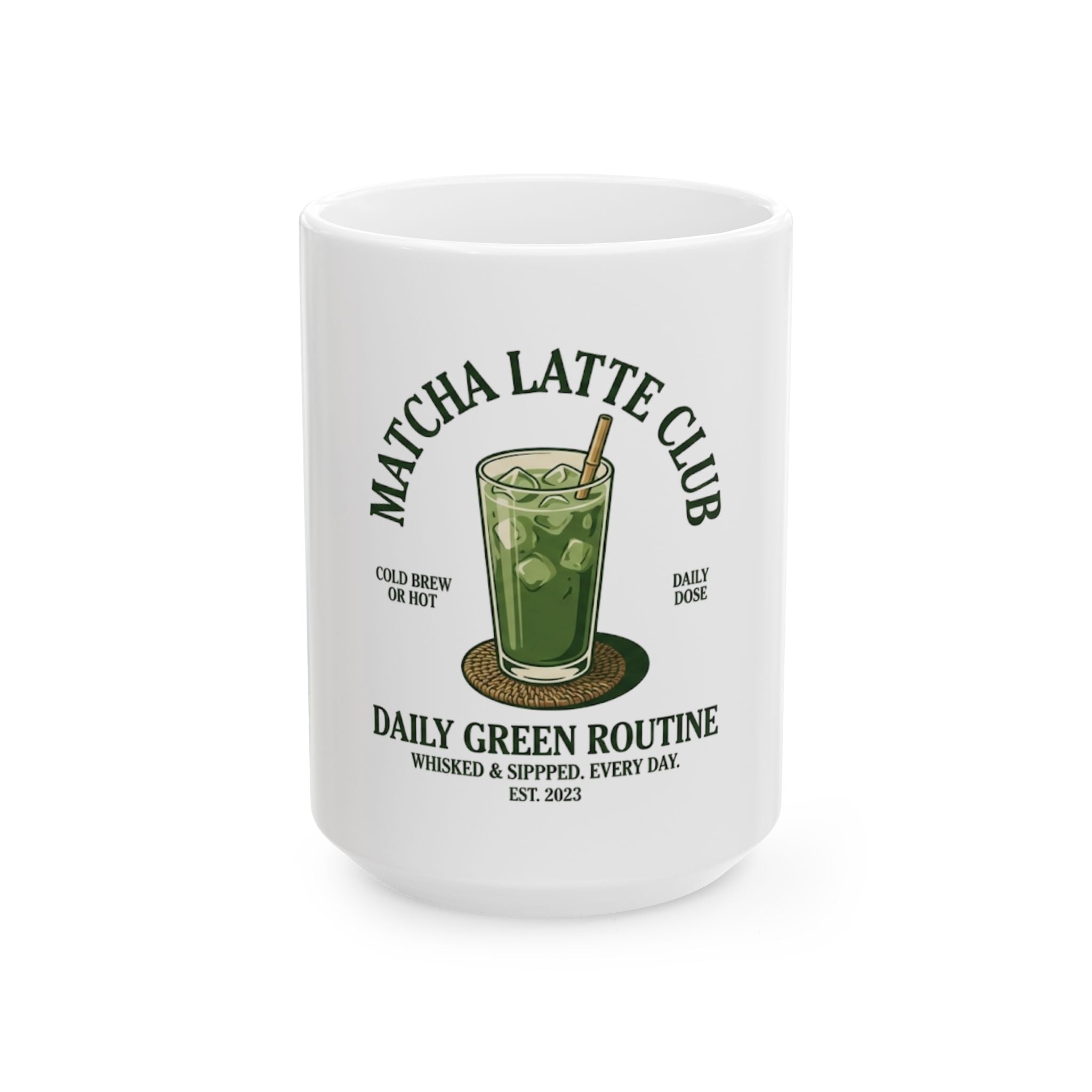 Matcha Latte Club Ceramic Mug