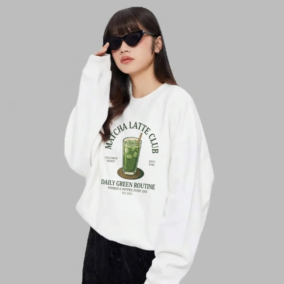 Matcha Latte Club Sweatshirt