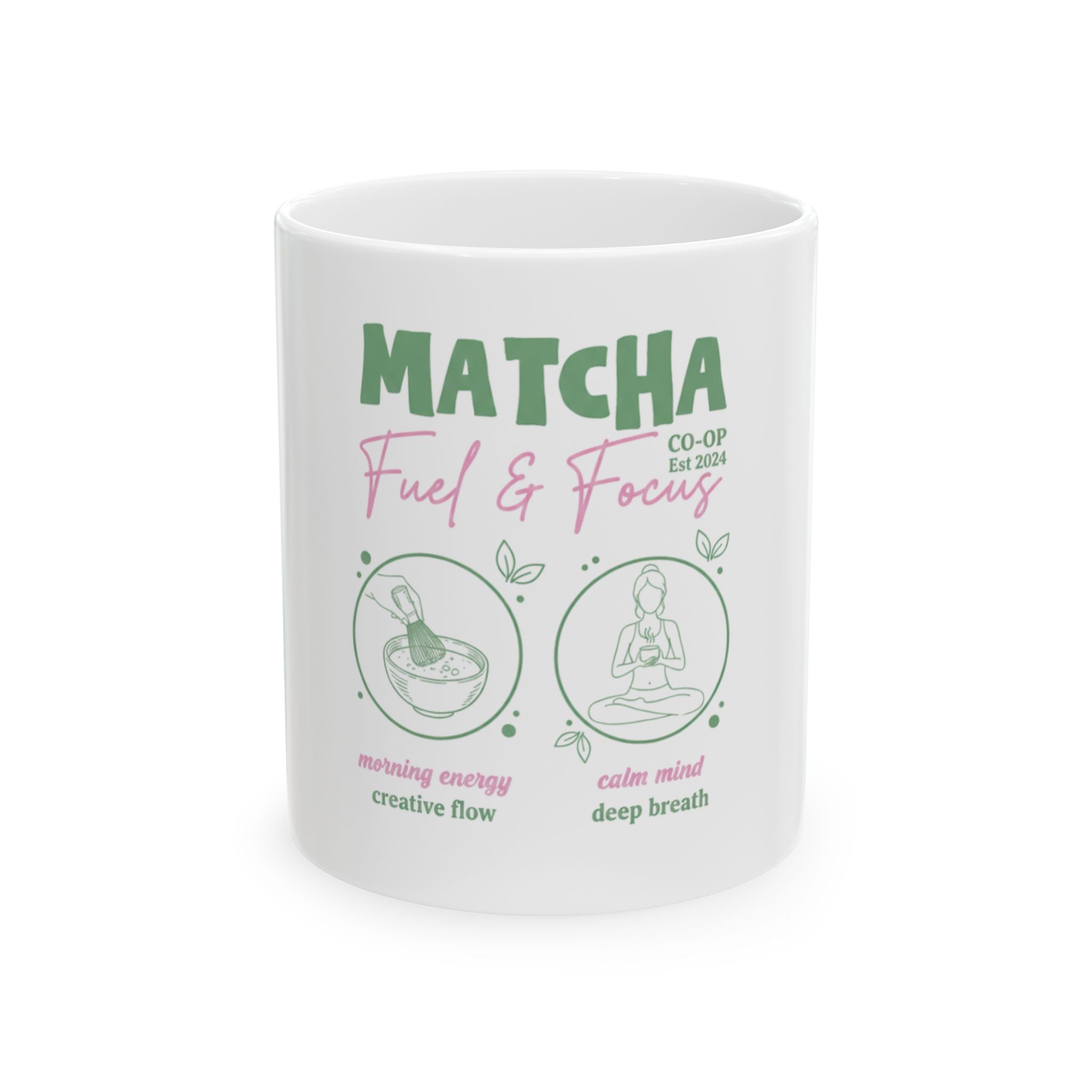 Matcha Fuel & Focus Mug