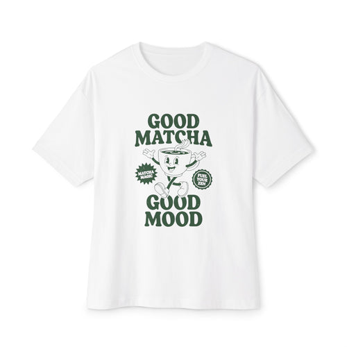 "Good Matcha Good Mood" Graphic T-Shirt