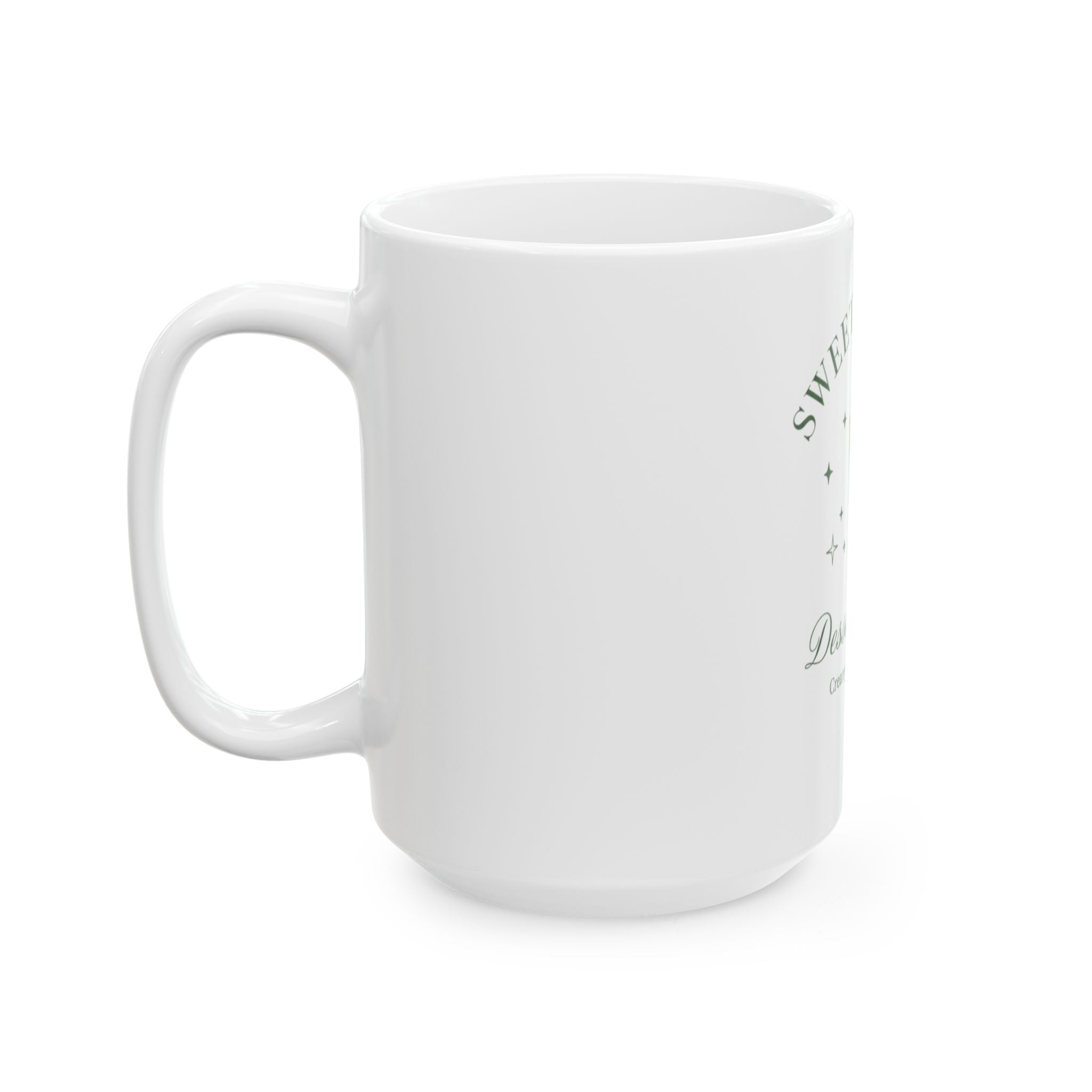 Sweet Matcha Dessert Dream Ceramic Mug