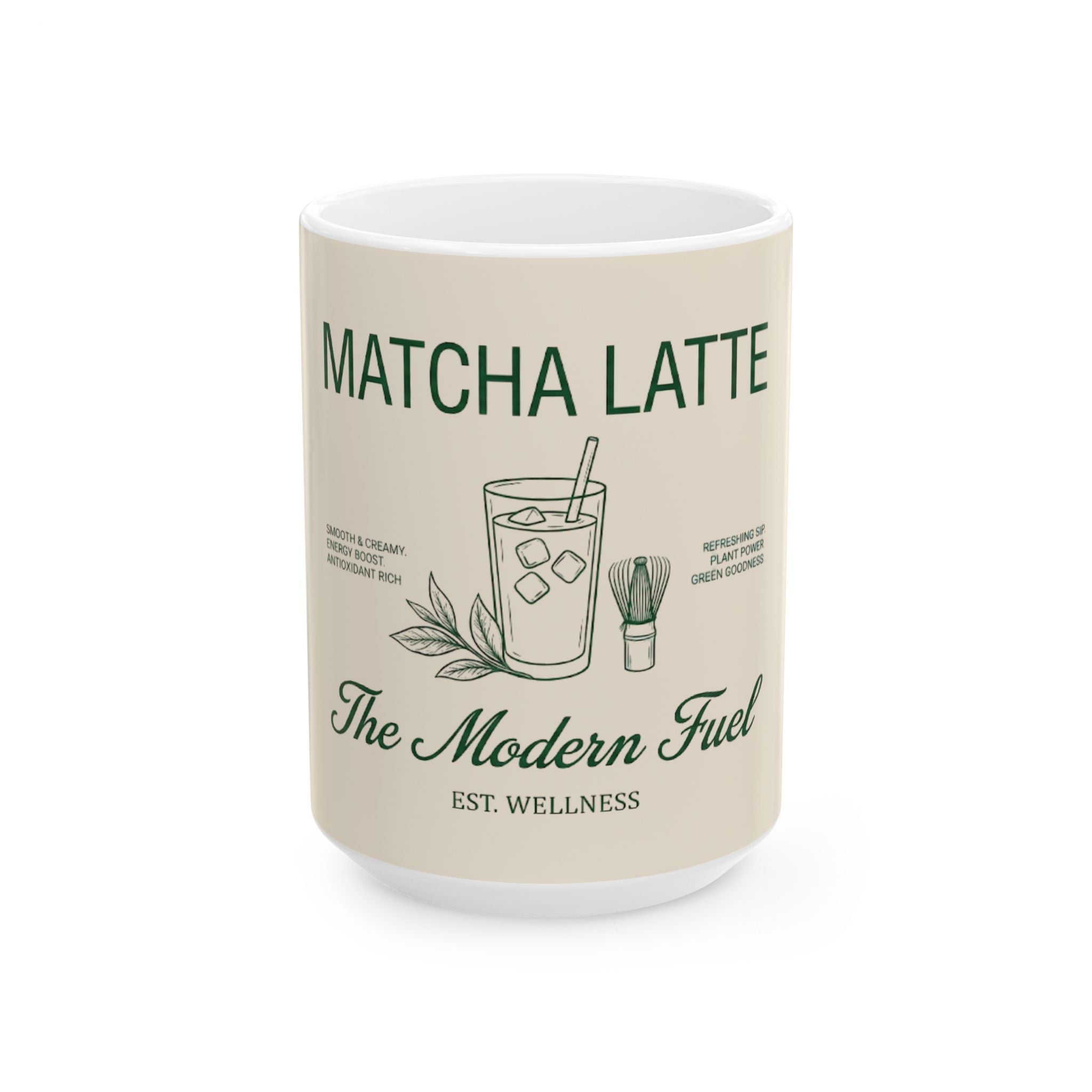 "The Modern Fuel" Wellness Coffee Cup (11oz/15oz)
