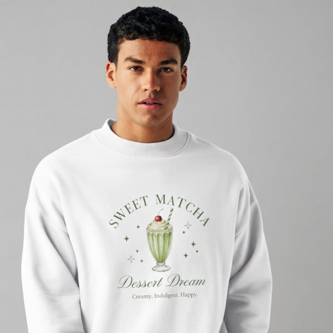 "Sweet Matcha" Vintage Parlor Graphic