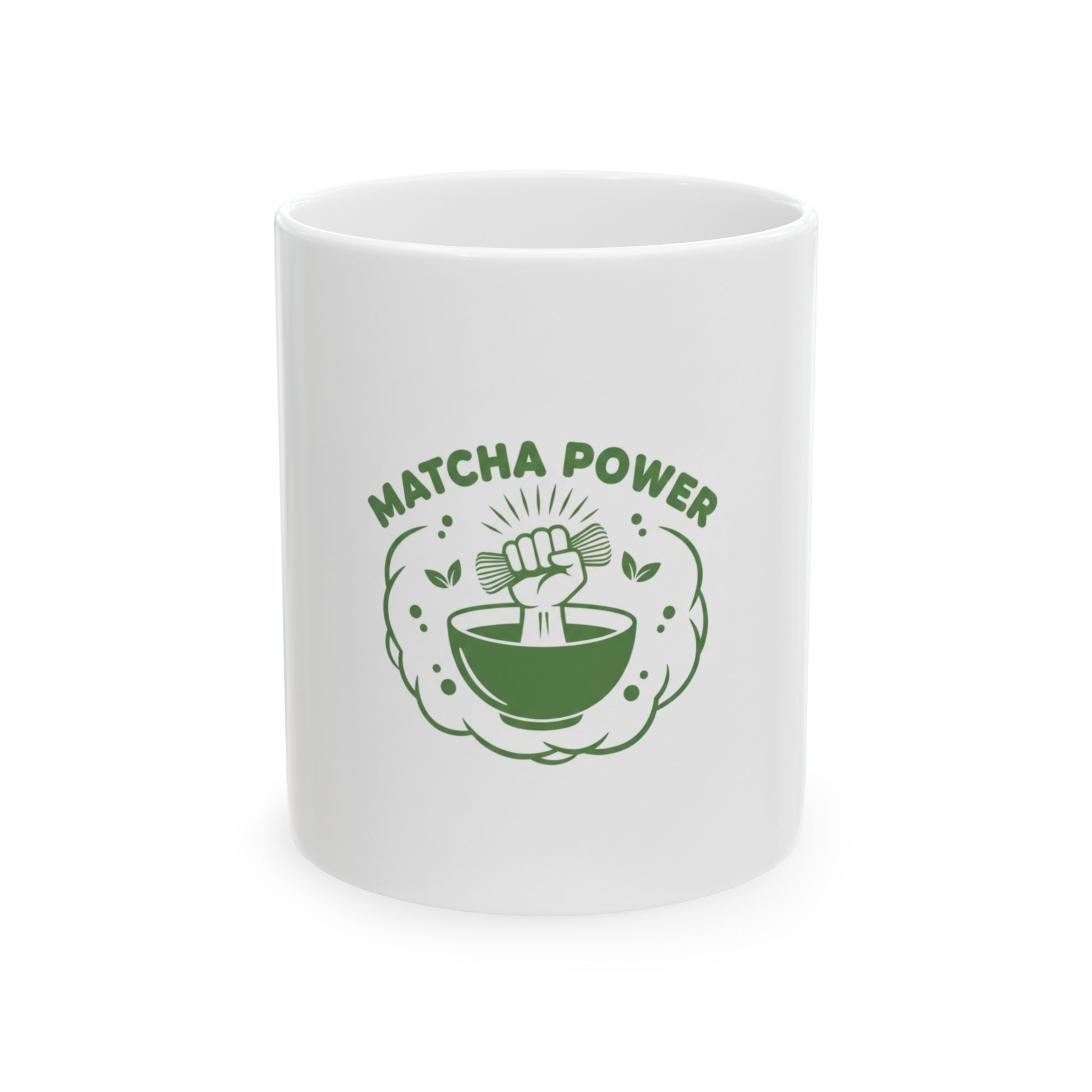 Matcha Power Ceramic Mug