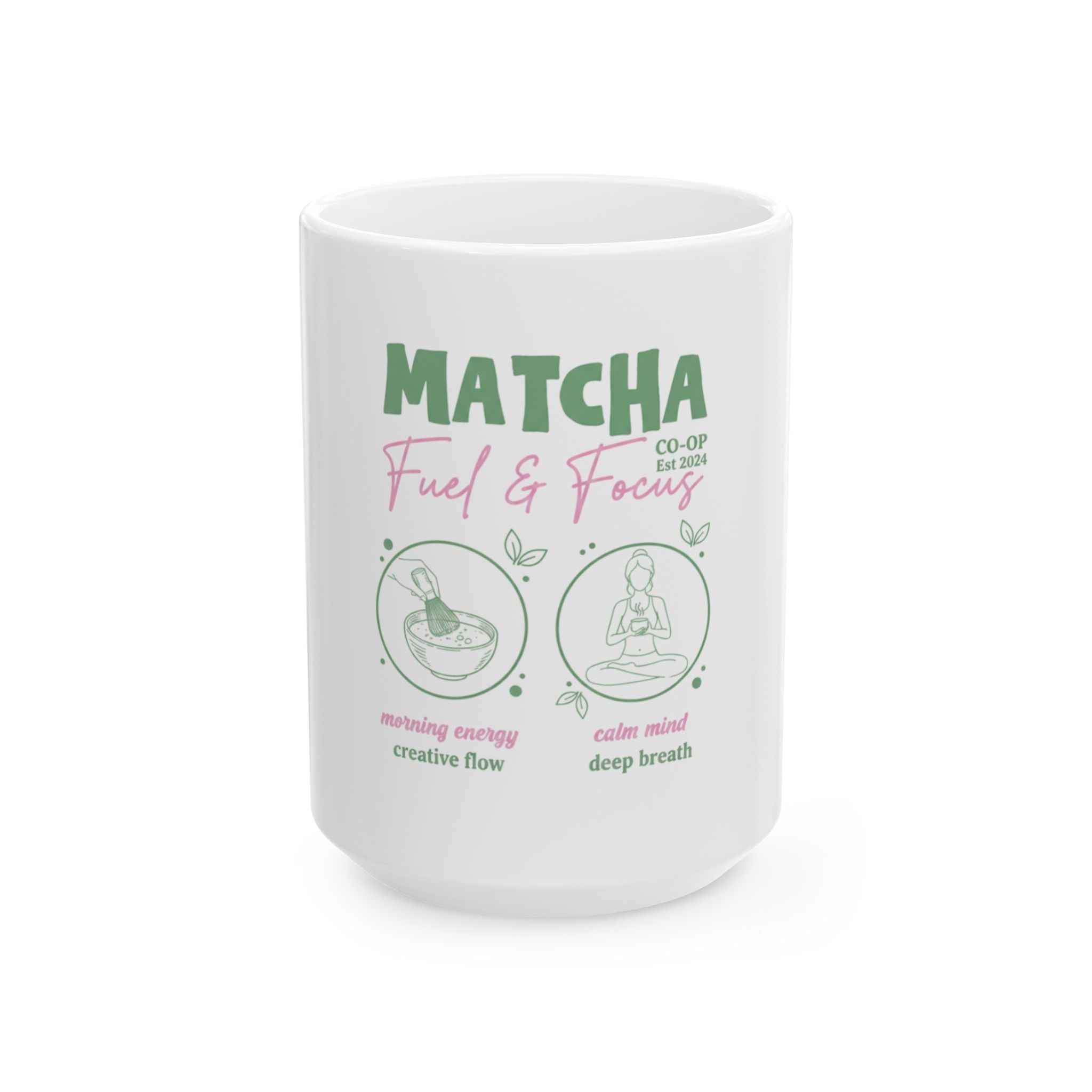 Matcha Fuel & Focus Mug