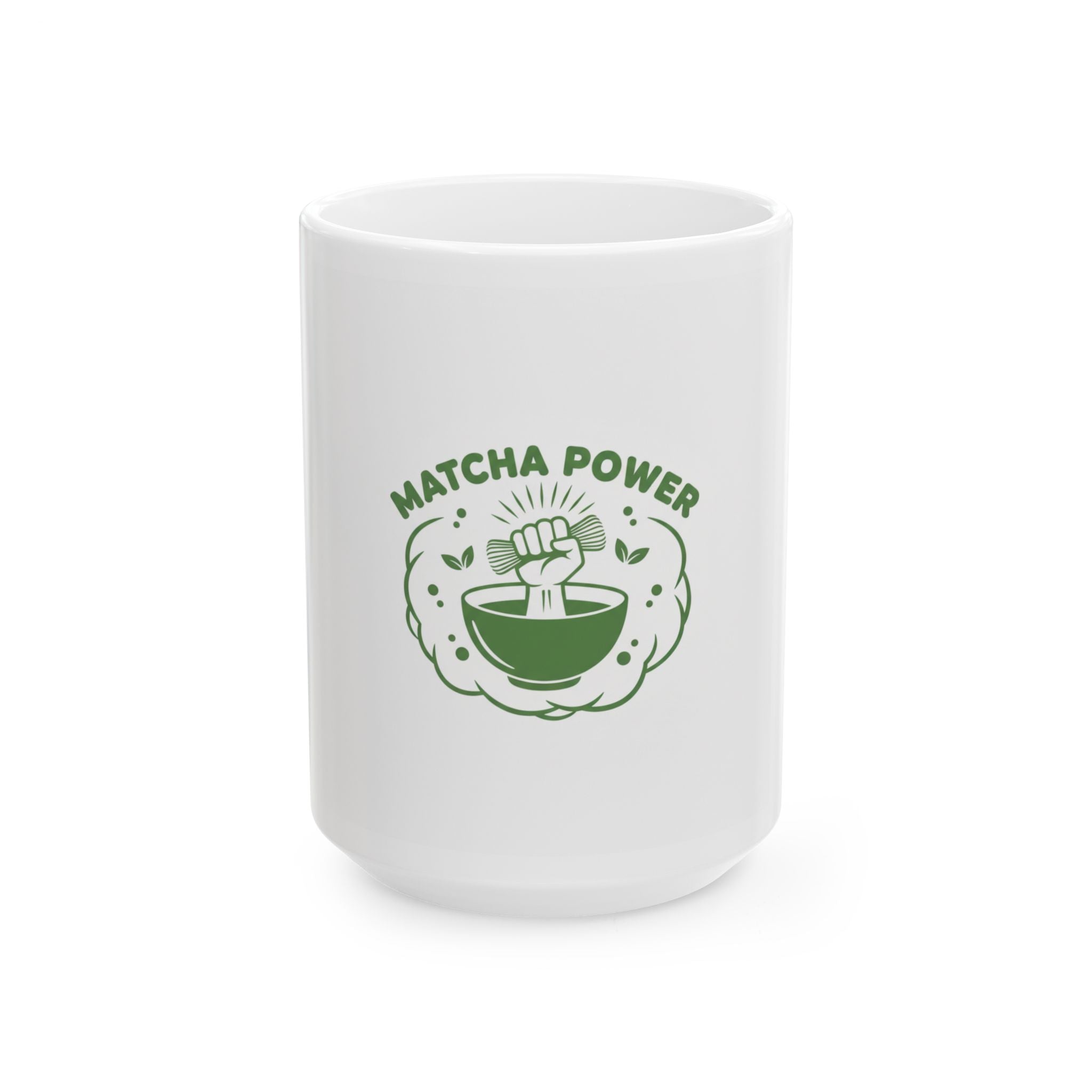 Matcha Power Ceramic Mug