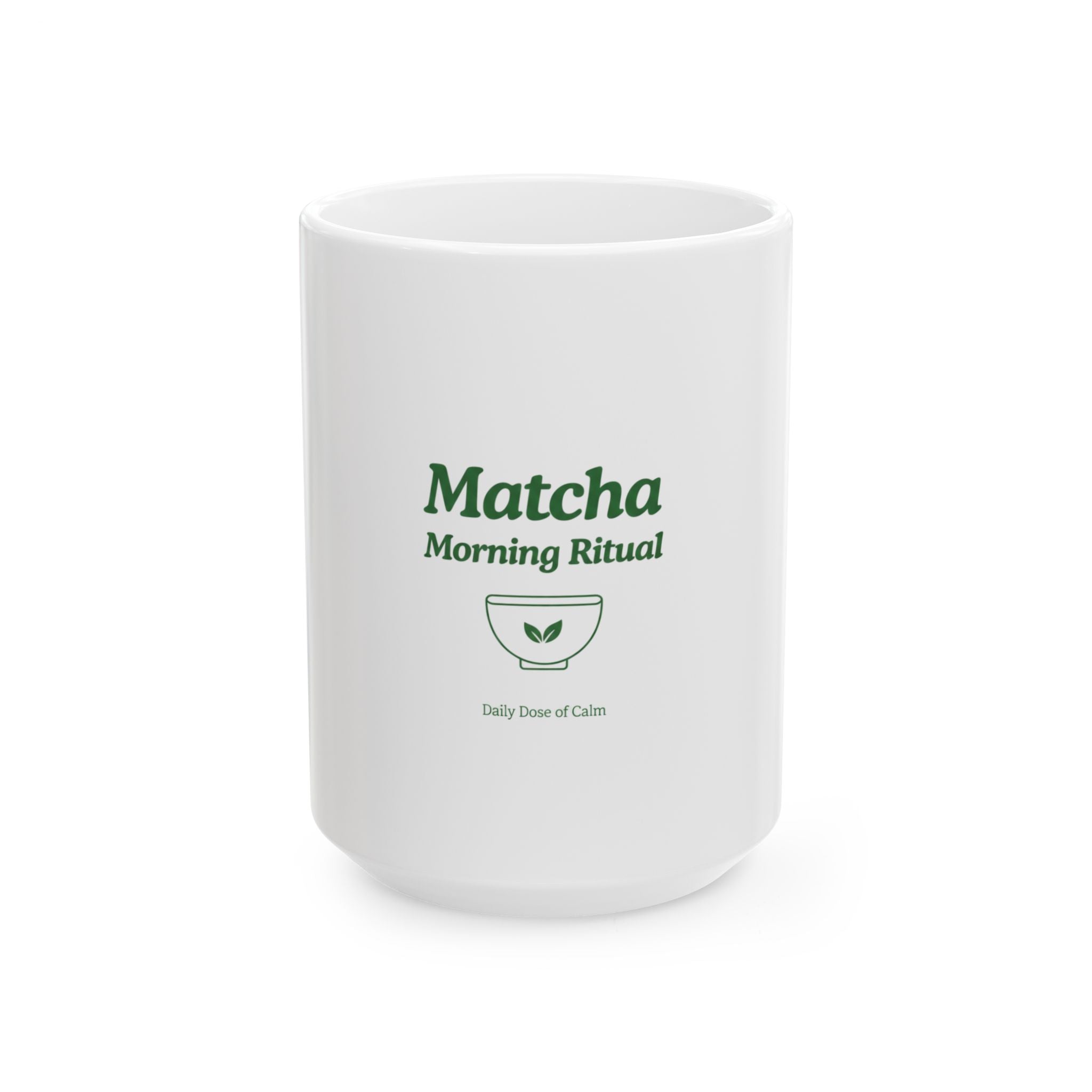 Matcha Morning Ritual Ceramic Mug