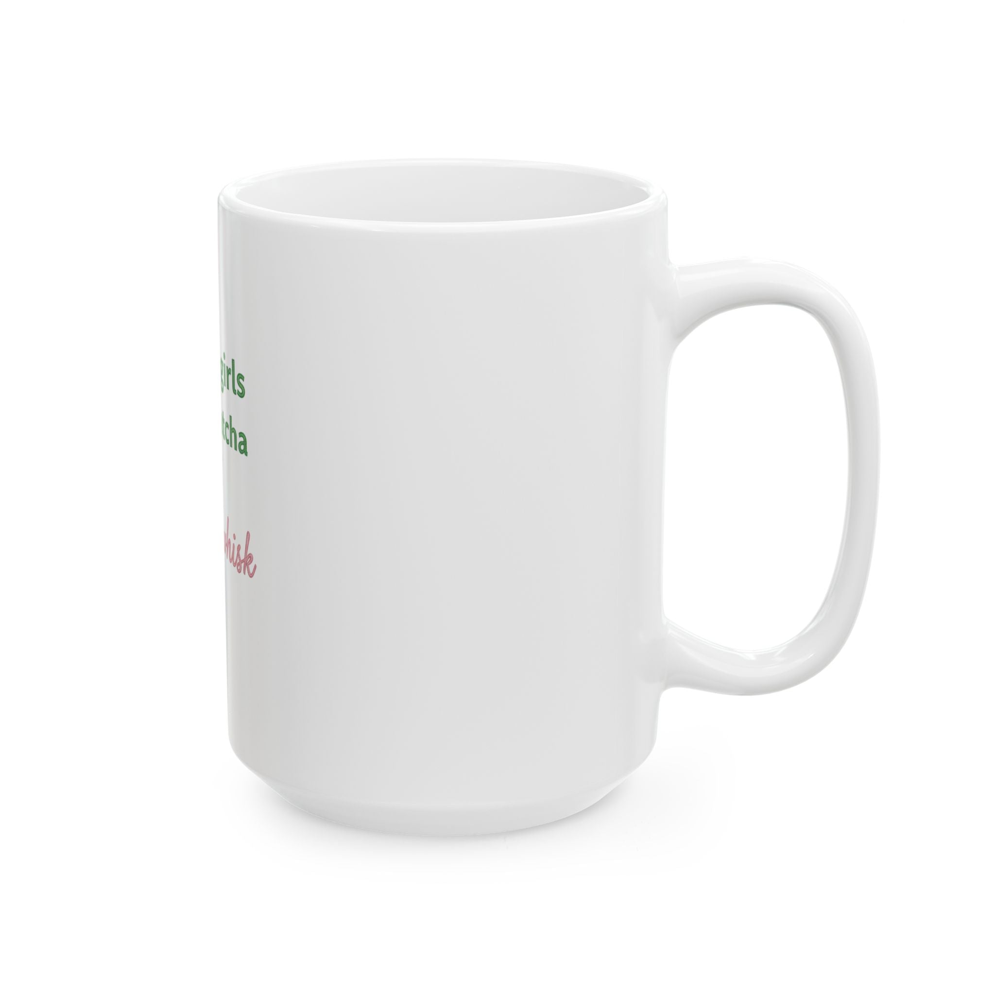 "Born to Whisk" Ceramic Tea Coffee Cup
