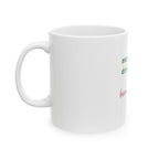"Born to Whisk" Ceramic Tea Coffee Cup