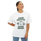 "Good Matcha Good Mood" Graphic T-Shirt
