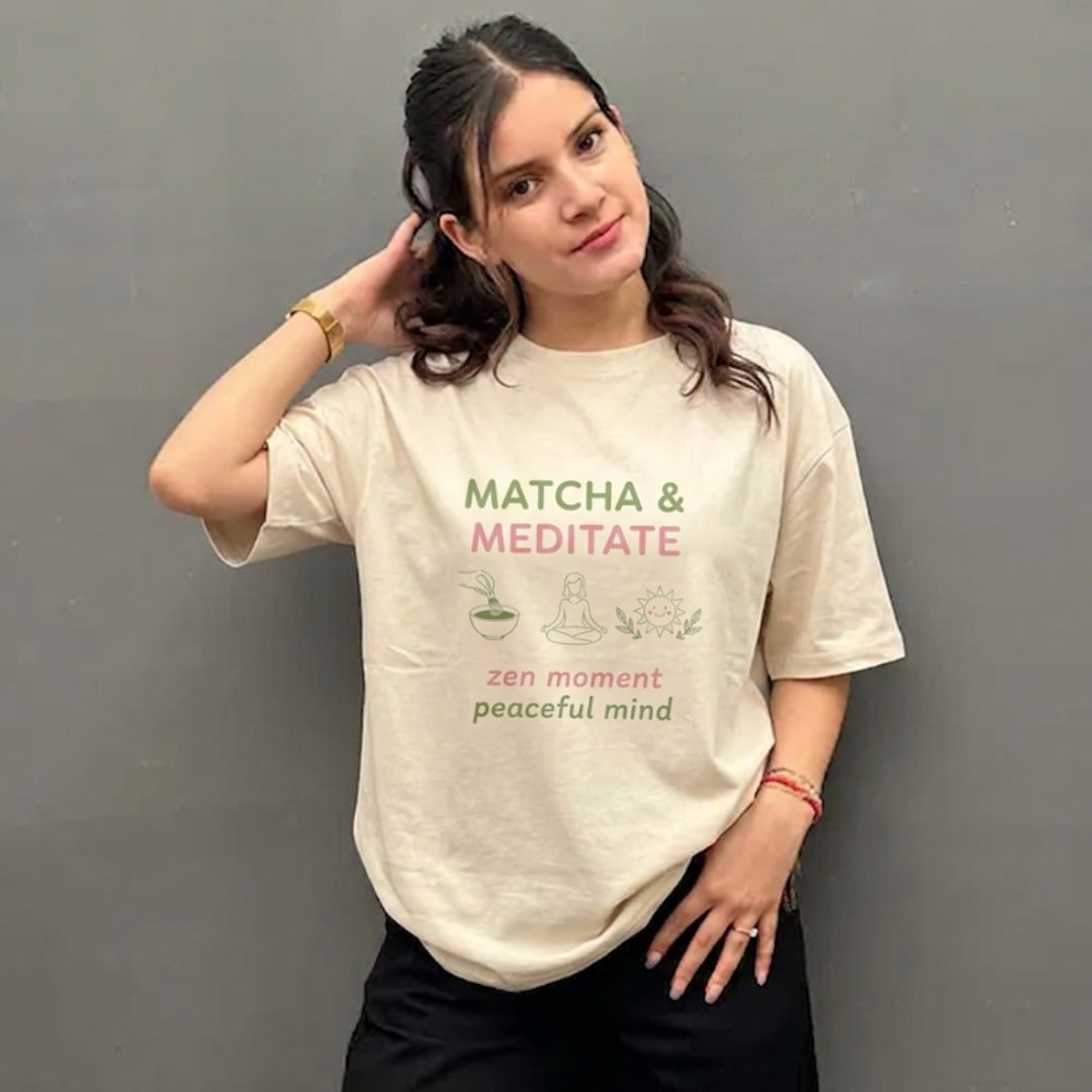 Matcha & Meditate Tee