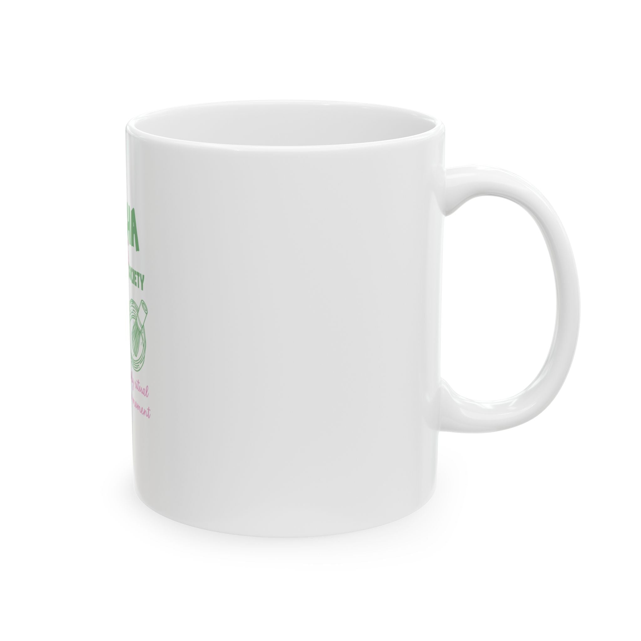 Matcha Bliss Society Ceramic Mug