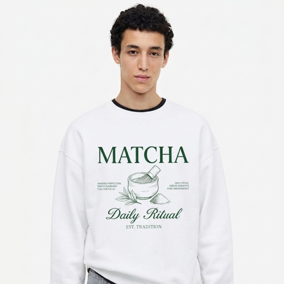 Matcha Daily Ritual Sweatshirt