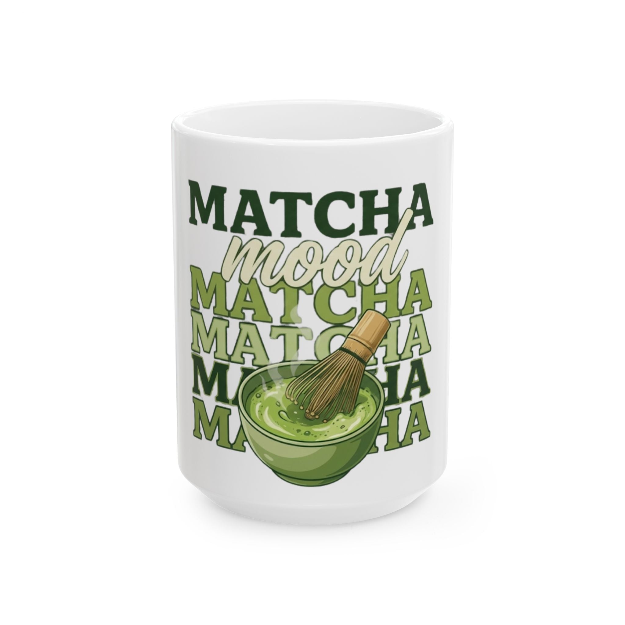 Matcha Mood Ceramic Mug