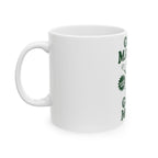 "Good Matcha Good Mood" Ceramic Tea Cup (11oz & 15oz)