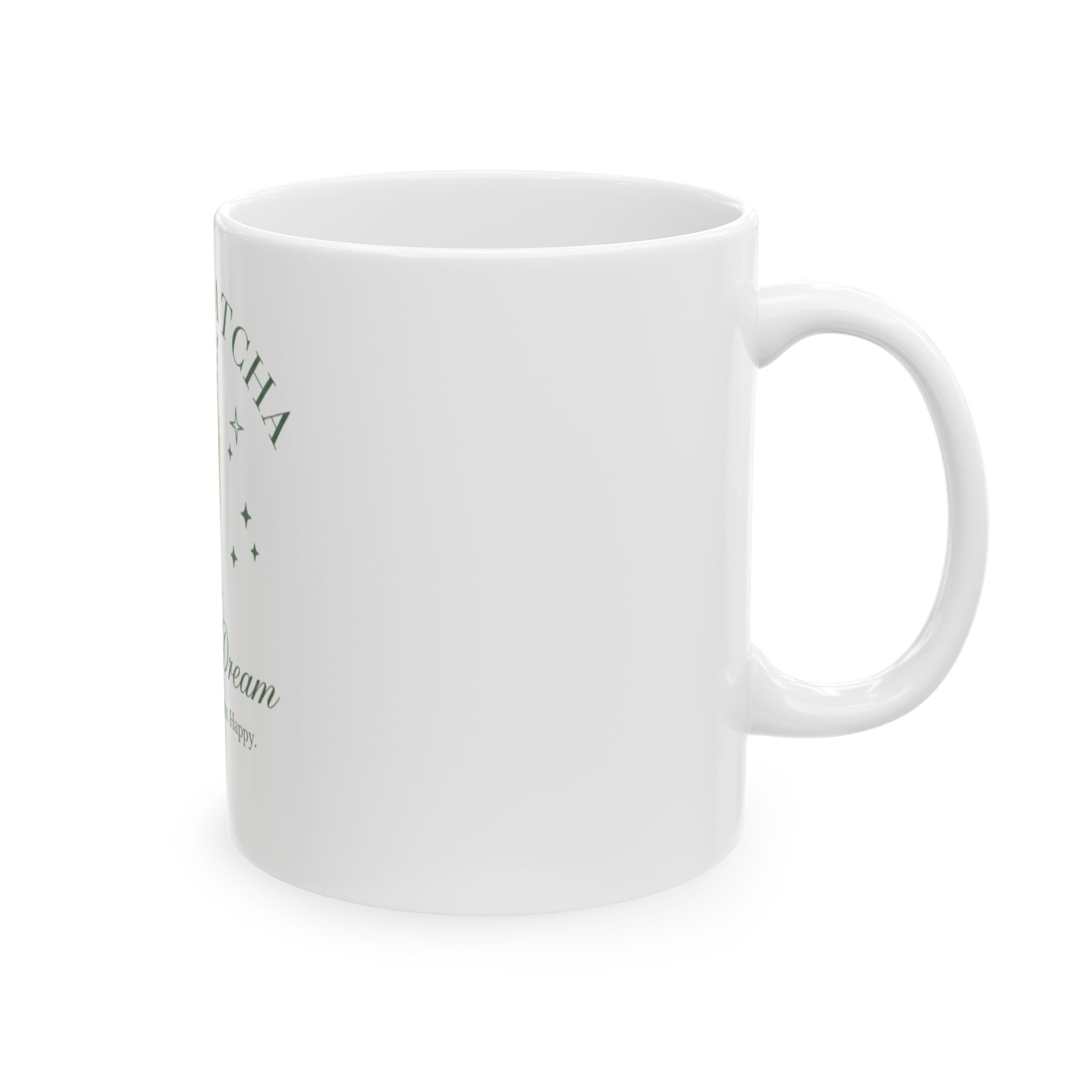 Sweet Matcha Dessert Dream Ceramic Mug