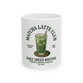 Matcha Latte Club Ceramic Mug
