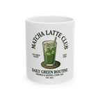 Matcha Latte Club Ceramic Mug