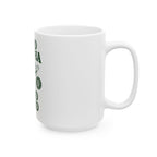 "Good Matcha Good Mood" Ceramic Tea Cup (11oz & 15oz)