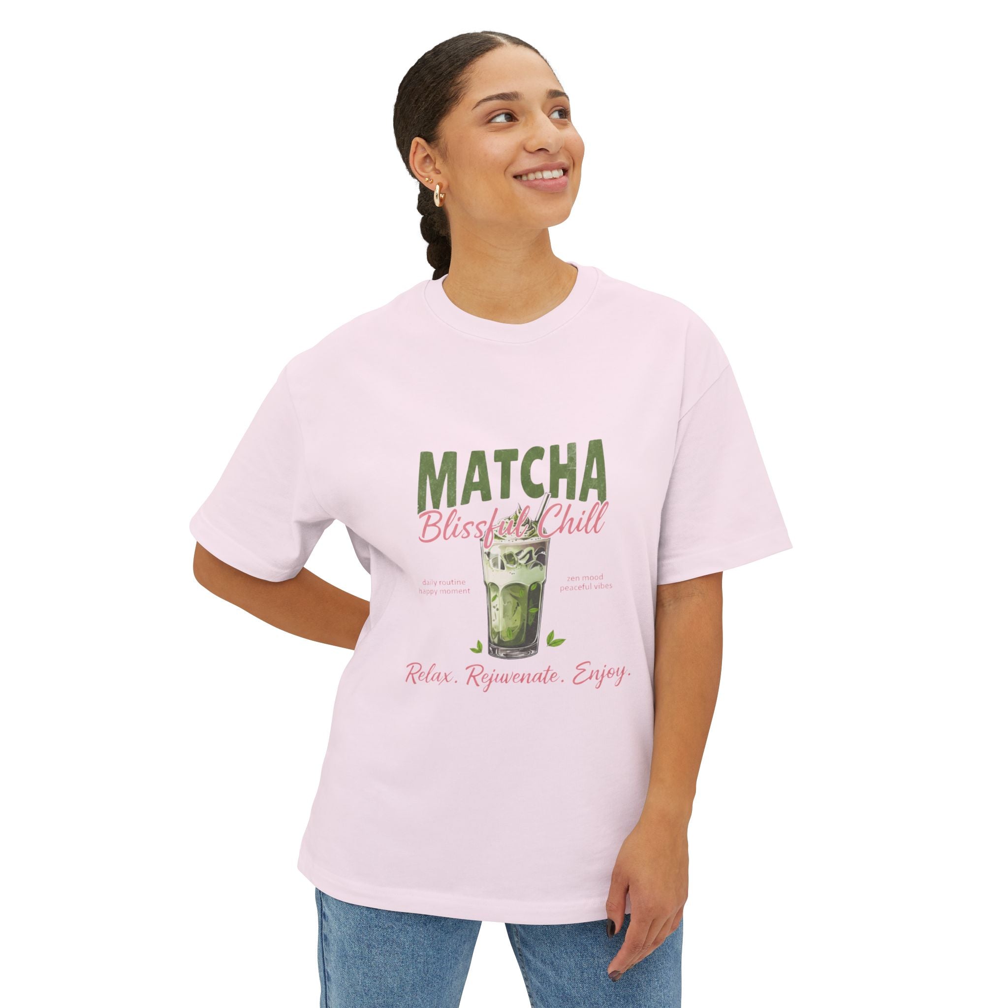 Relax, Rejuvenate, Enjoy Oversized Shirt