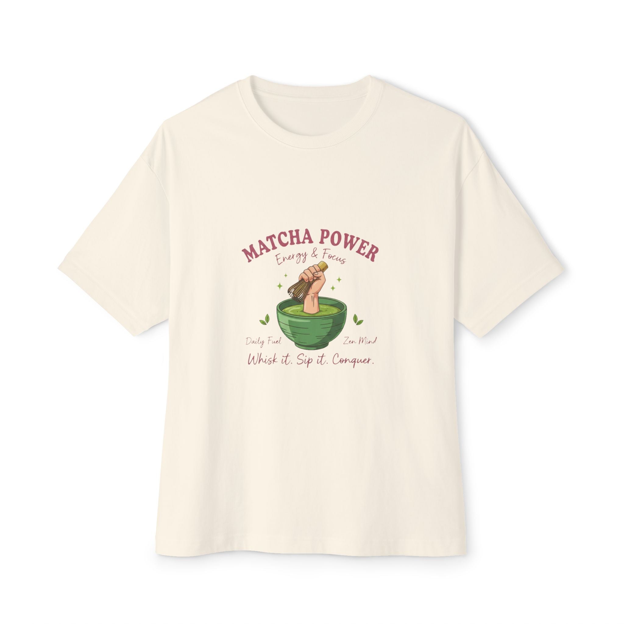 Cute Matcha Bowl Graphic T-Shirt
