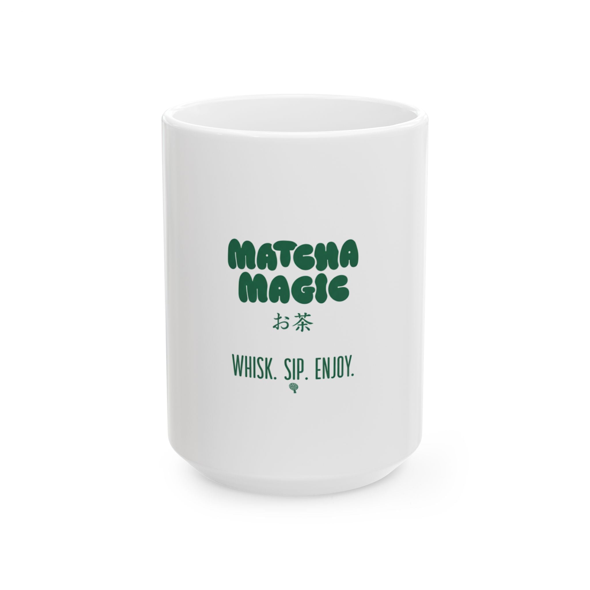 "Matcha Magic" Ceramic Tea Cup