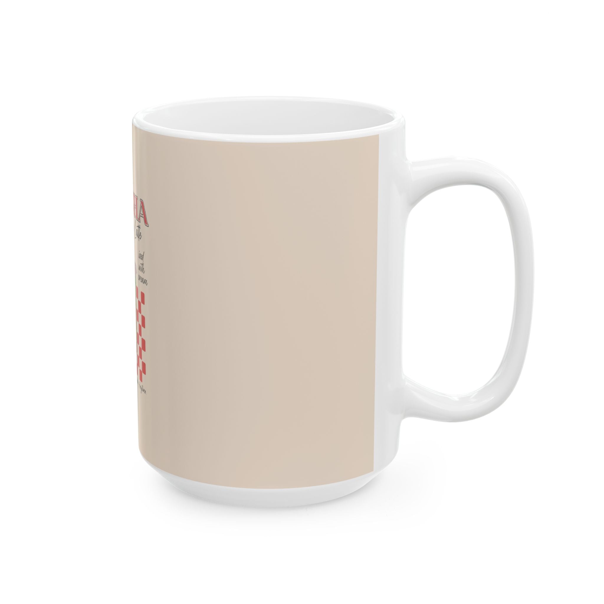 Matcha Sweet Matcha Latte Ceramic Mug