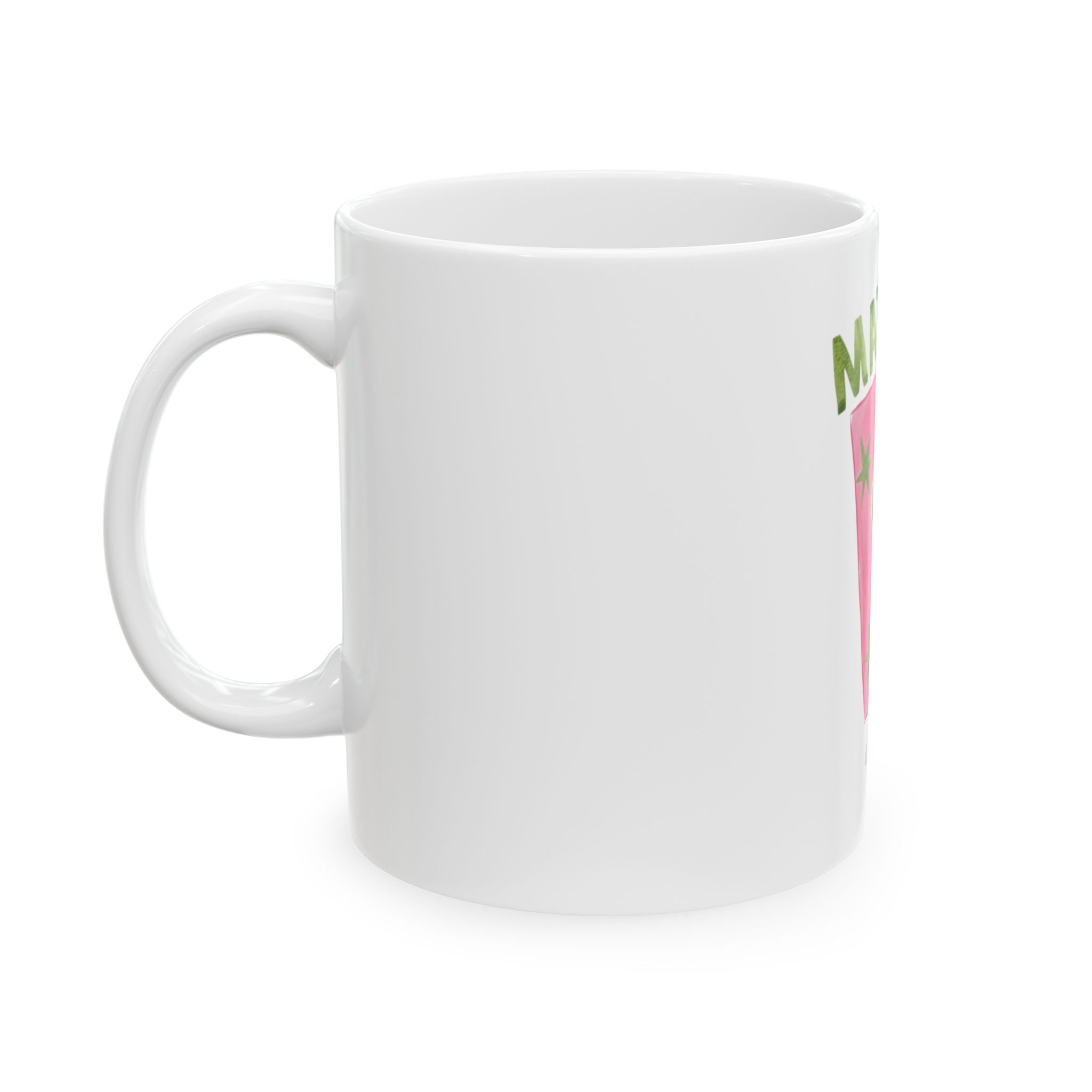 "Matcha Daily Ritual" Ceramic Coffee Tea Cup