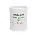 "Born to Whisk" Ceramic Tea Coffee Cup