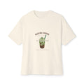 Iced Matcha Graphic Oversized T-Shirt