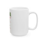 "Sip. Feel. Thrive." Ceramic Tea Cup