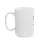 "Born to Whisk" Ceramic Tea Coffee Cup
